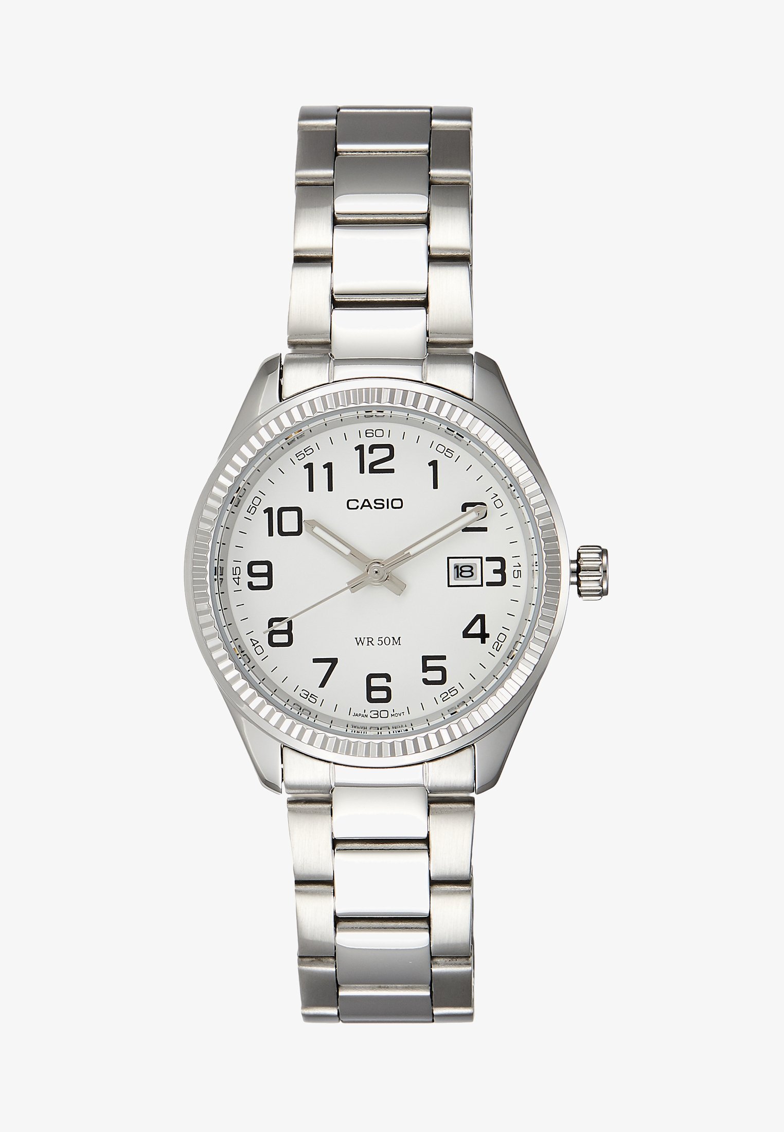 Casio horloge - zilverkleurig