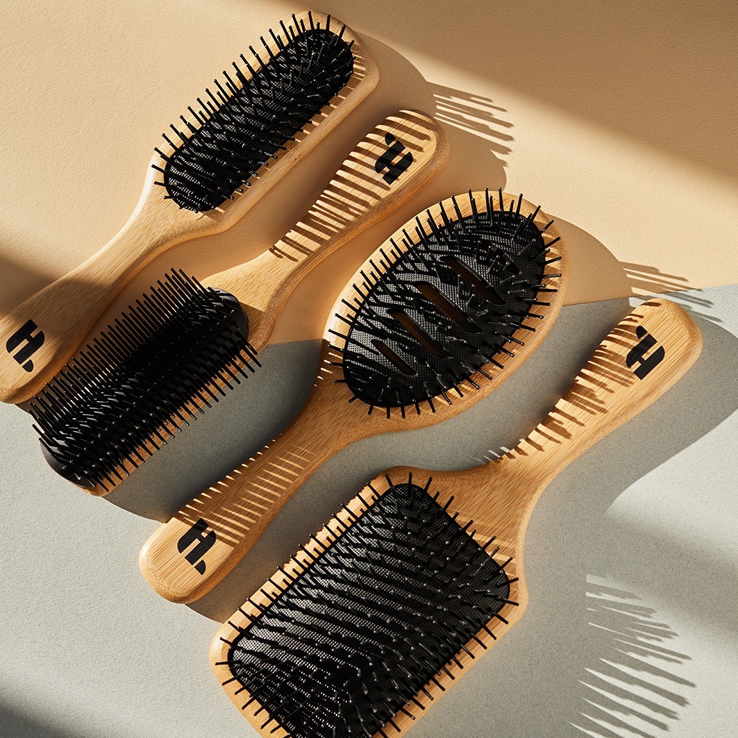 Hairlust ravna i ravna četka od bambusa – 1 komad