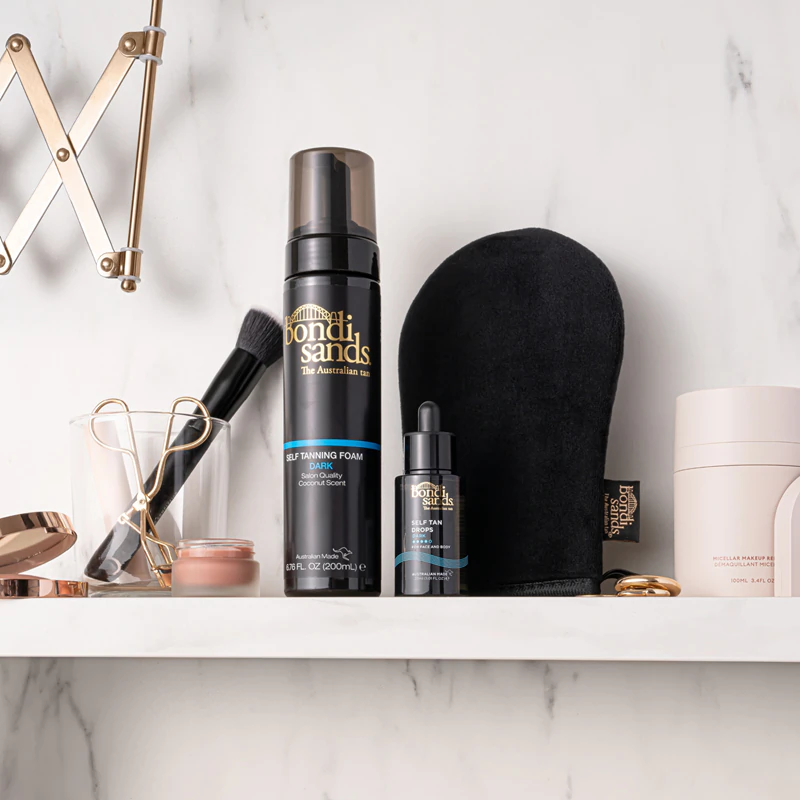 Bondi Sands Self Tan Drops, gotas autobronzeadoras para rosto e corpo.