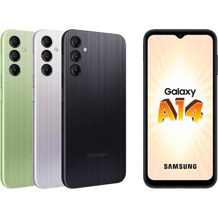 SAMSUNG Galaxy A14 4G Zwart 64 GB