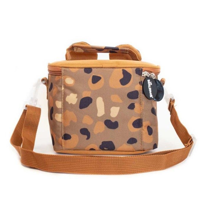 Sac gouter isotherme Les Déglingos - Tigre - Nylon - Enfant - Marron - Orange