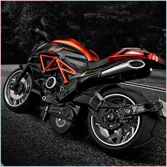 Cocosity Alloy Motorcycle Model, Durable Motorcycle Collection Toys for Children