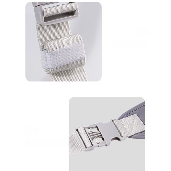 Portabebés con correas ajustables - 80 g - Portabebés lateral para recién nacidos hasta 36 meses, hasta 15 kg - Azul