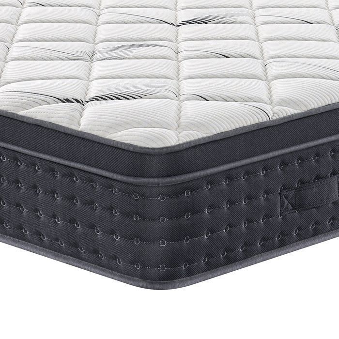 Colchón de espuma viscoelástica Memo de 140x190 cm - 31 cm de grosor - 8 zonas de confort con espuma viscoelástica adaptativa