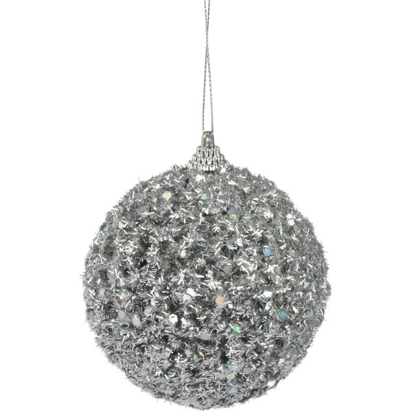 Bombka choinkowa GLITTER, Ø 8 cm