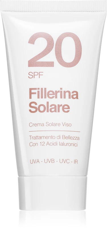 „Fillerina Sun Beauty“ veido kremas nuo saulės SPF 20