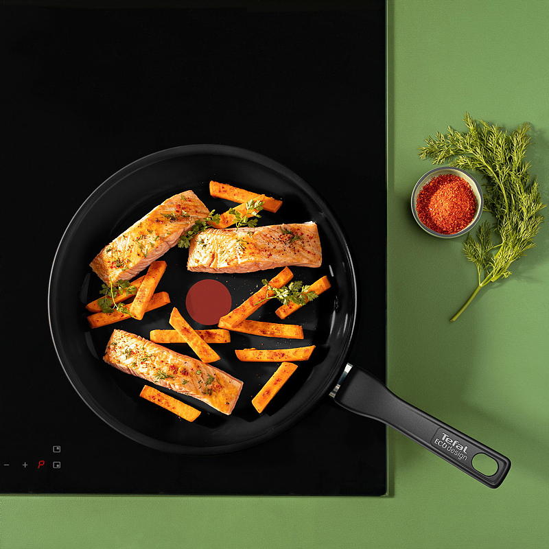 Tefal Stegepande ø 28 cm Keramisk Sort Tefal