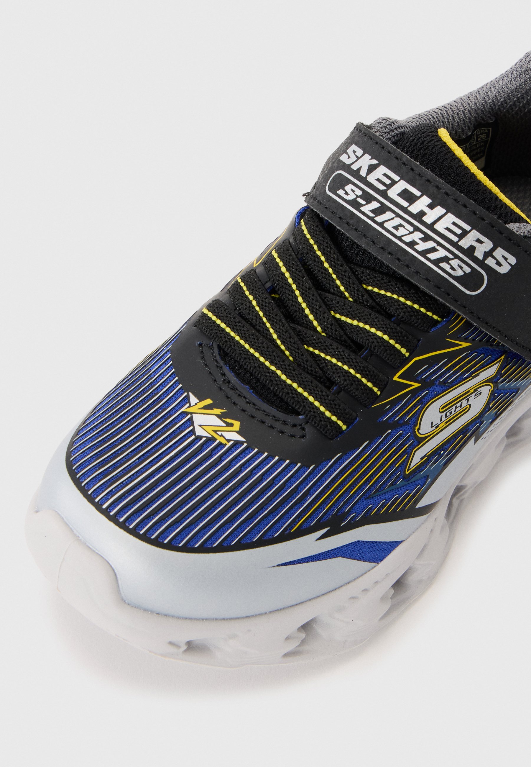 Skechers VORTEX 2.0 - Baskets - argentées/noires/bleues/jaunes