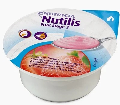 NUTRICIA Nutilus Frucht Stufe 3 Erdbeer-Nahrungsergänzungsmittel, 3 Dosen à 150 g