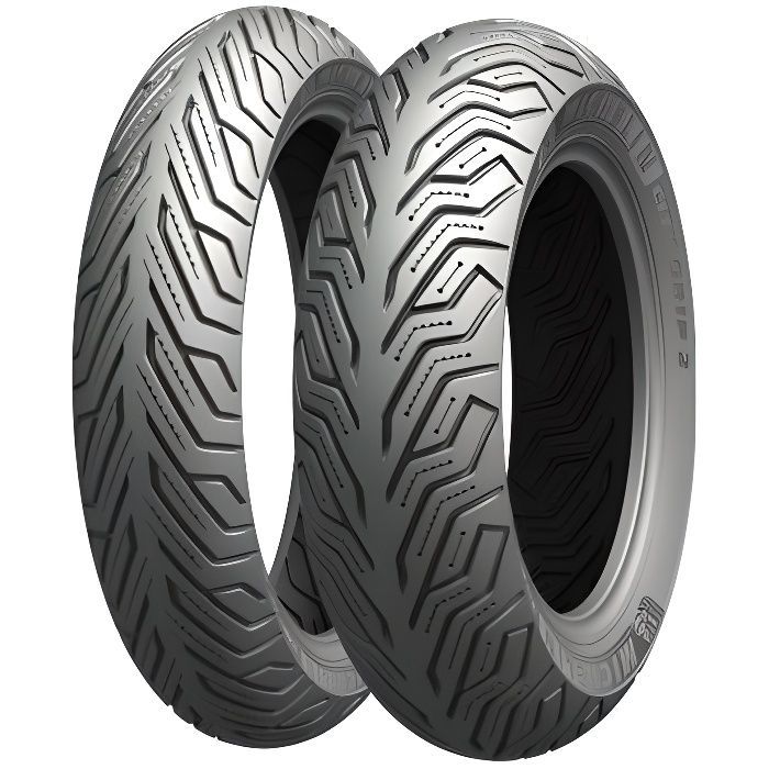 Michelin 130-70-12 dæk til Peugeot 50 Streetzone 12-tommer scooter (2013-2017) CITY GRIP 2 / vinter for/bag 62S