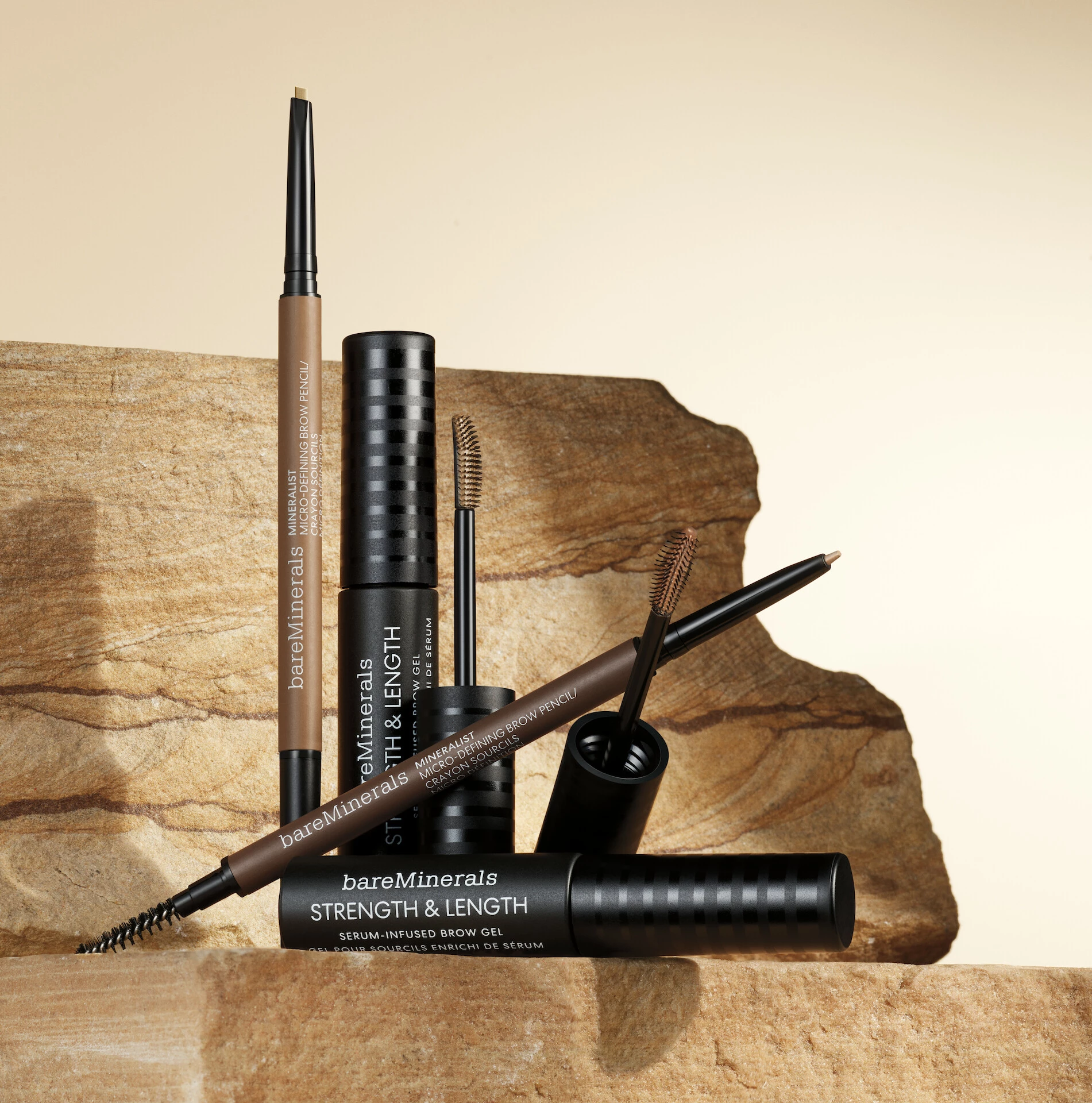 Creion de sprâncene Micro Mineralist, culoare cafea - bareMinerals