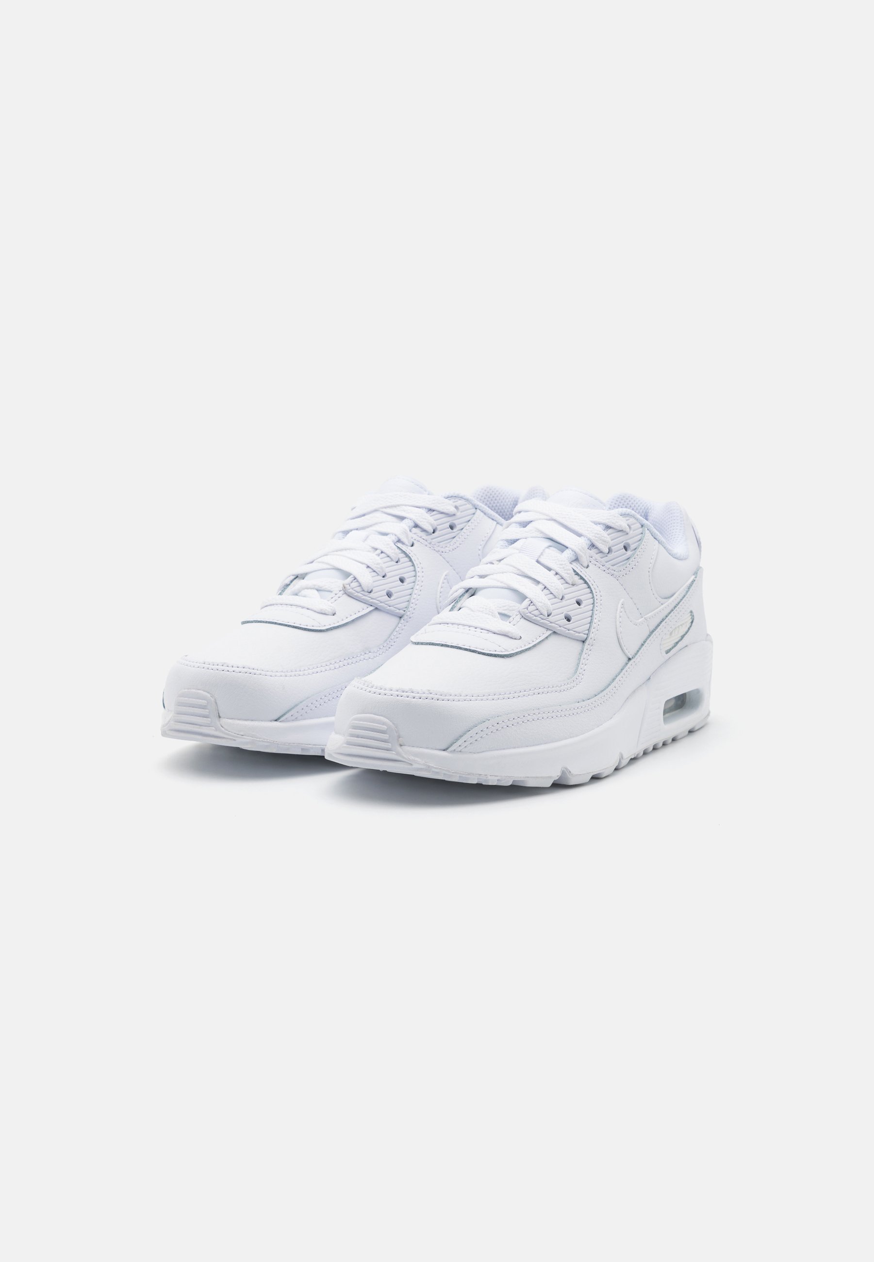 Nike Sportswear AIR MAX 90 - Tenisky - white/metallic silver