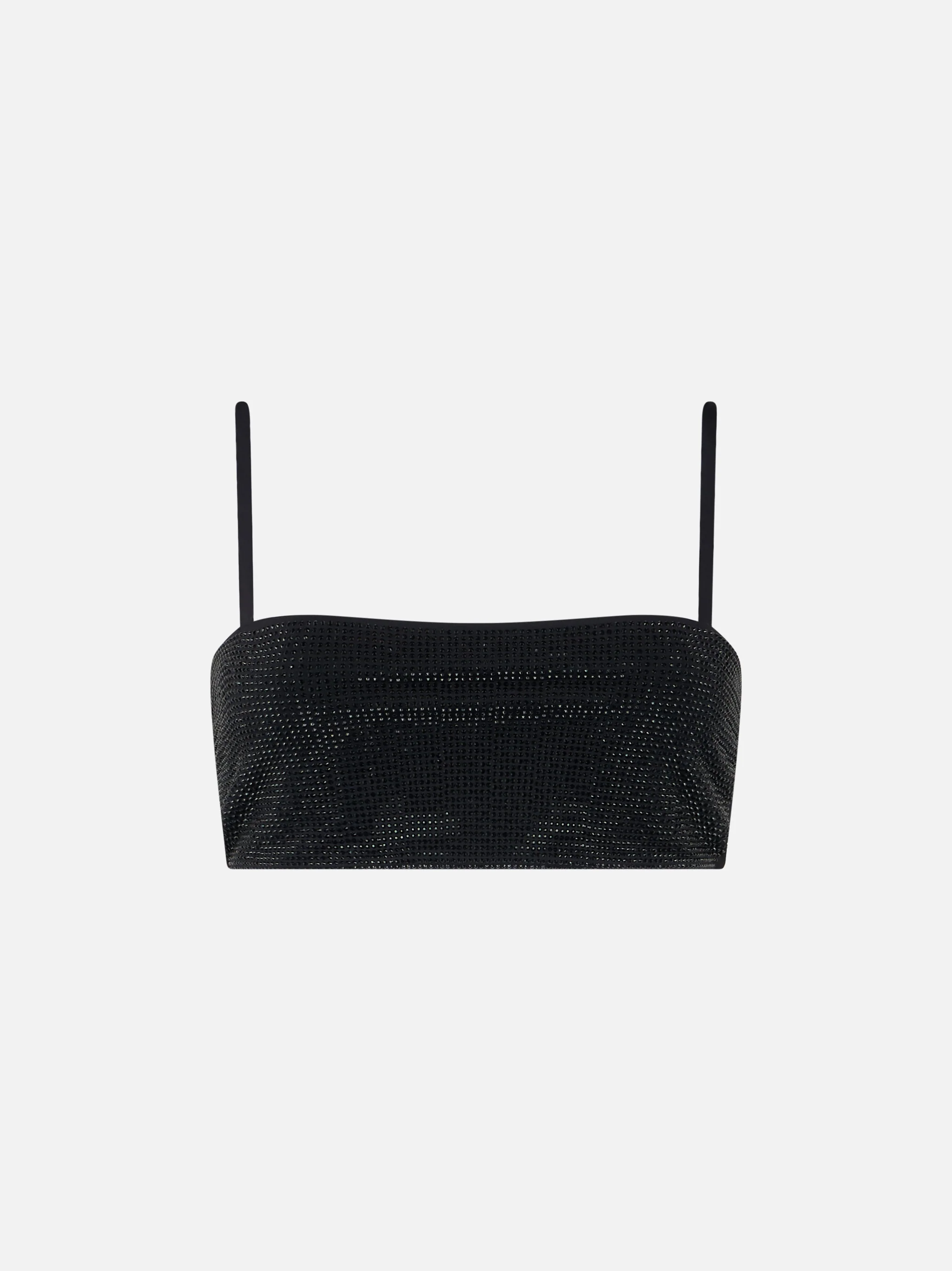 Top de mujer Black Athena con pedrería