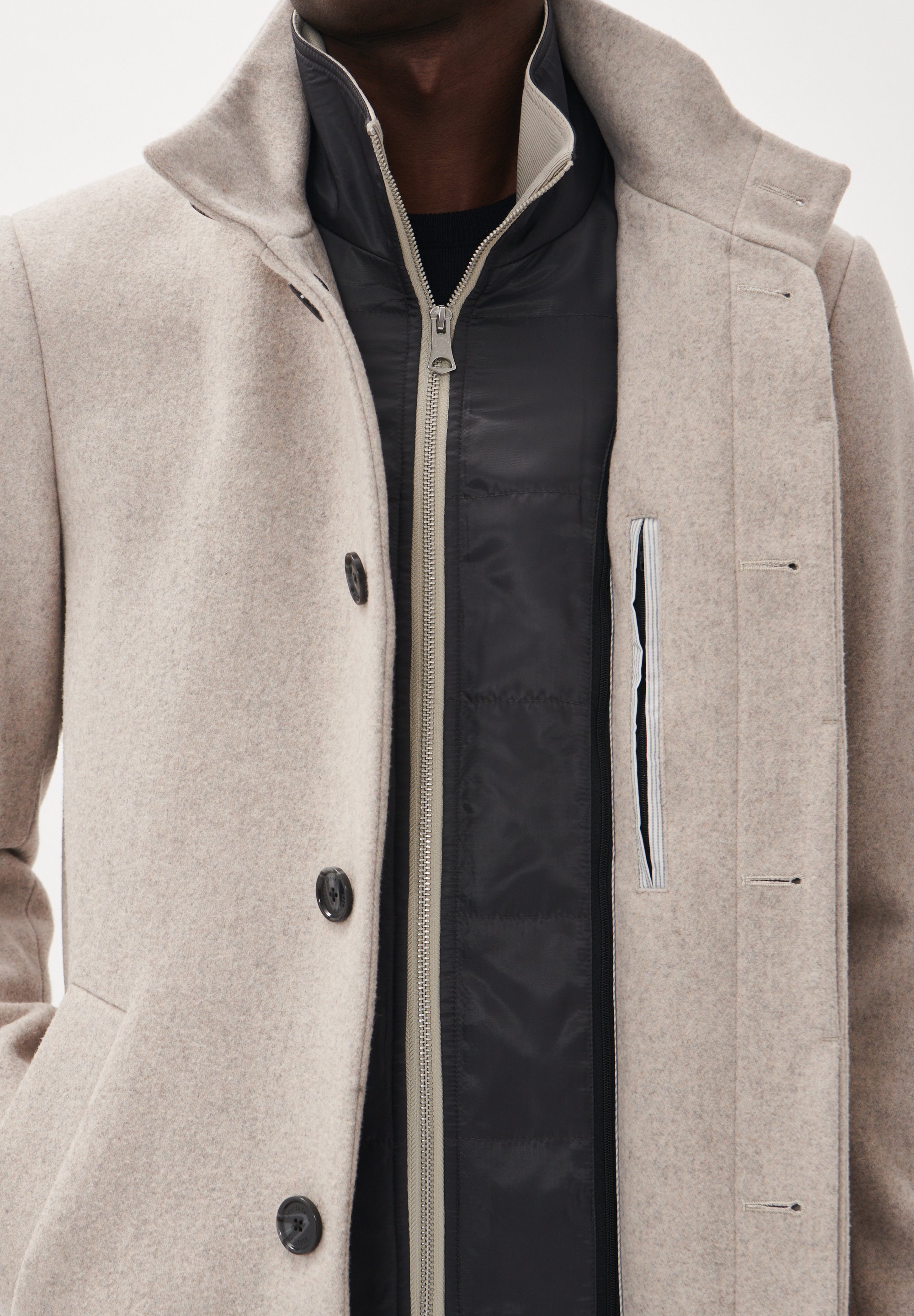 Matinique HARVEY - Korte jas - Simply Taupe