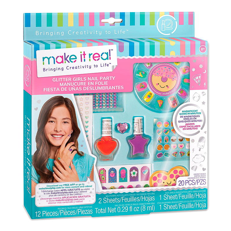 Få det att hända Glittertjejer nagelfest, Få det att hända