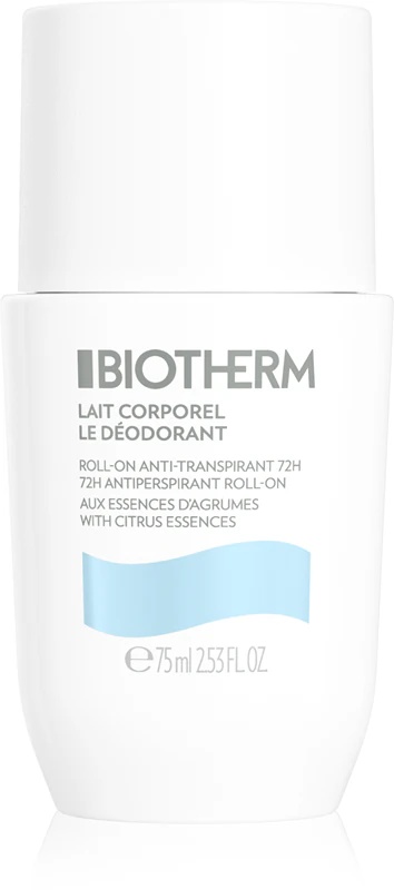 Biotherm losjon za telo antiperspirant dezodorant roll-on brez parabenov