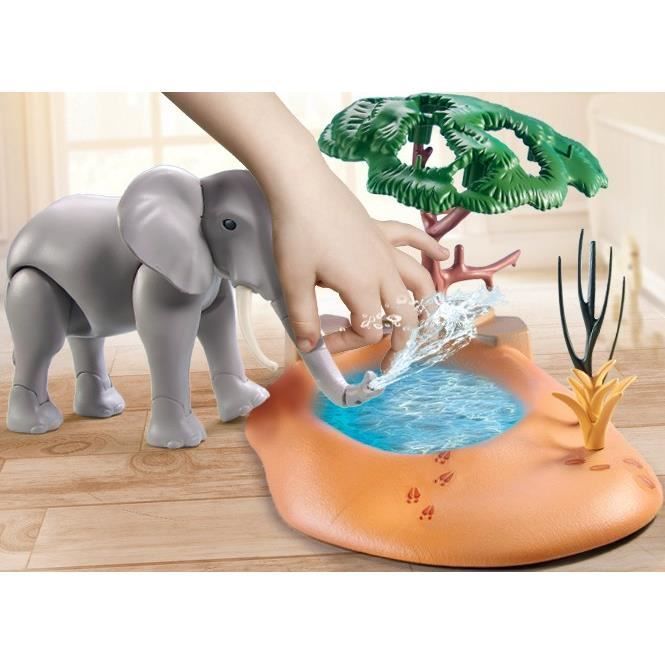 PLAYMOBIL 71294 Ontdekkers met savannedieren, Wiltopia, met 1 olifant en andere dieren, geschikt voor kinderen vanaf 4 jaar.