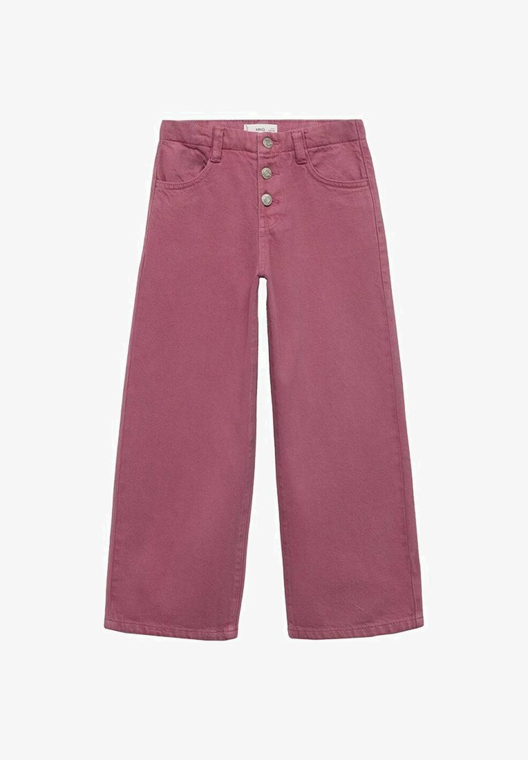 Mango Kids BUTTON DOWN - Rechte jeans - lichtroze