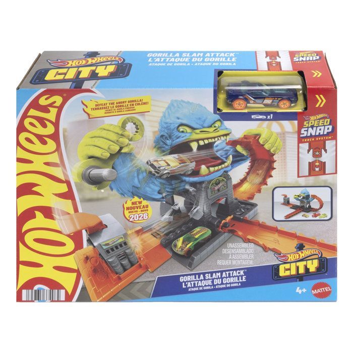 HW CITY ATTAQUE DU GORILLE