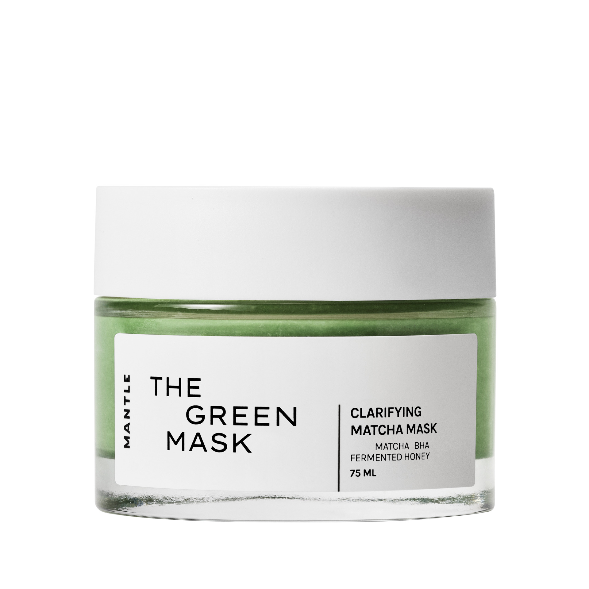 Masca Verde – Mască Matcha Clarificantă + Non-Uscare 75 ml - MANTLE