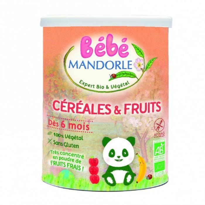 Baby M Getreide und Früchte für Babys 400g - La Mandorle