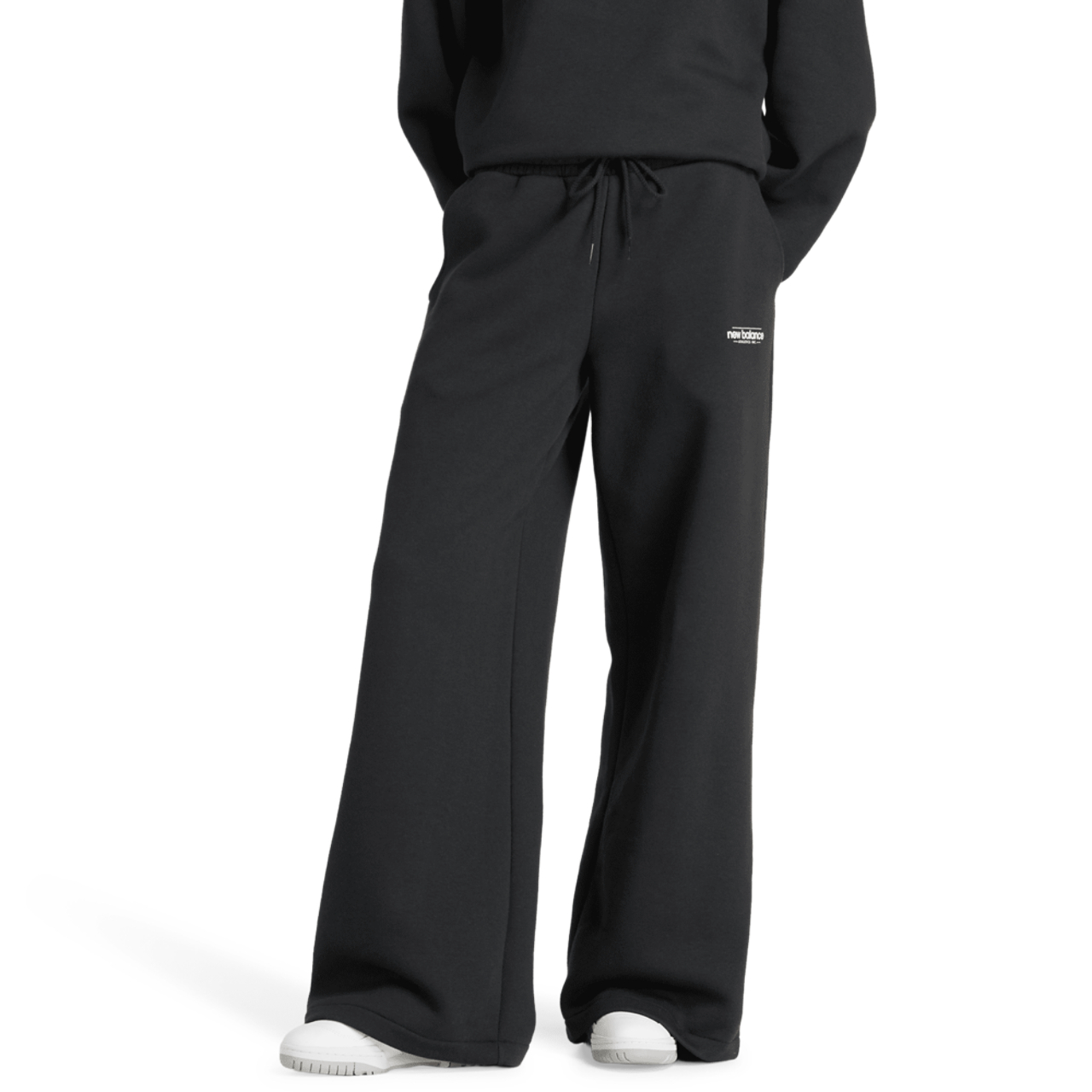 New Balance Genfortolkede Fleece Wide Bukser
