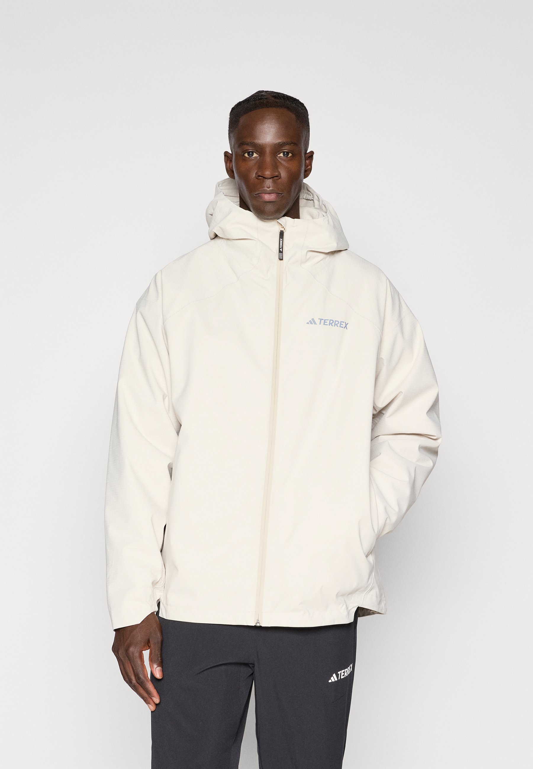Adidas Terrex Outdoor-Jacke - Aluminium