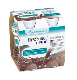 NESTLÉ' Resource HP/HC Cacao 4 x 200 ml