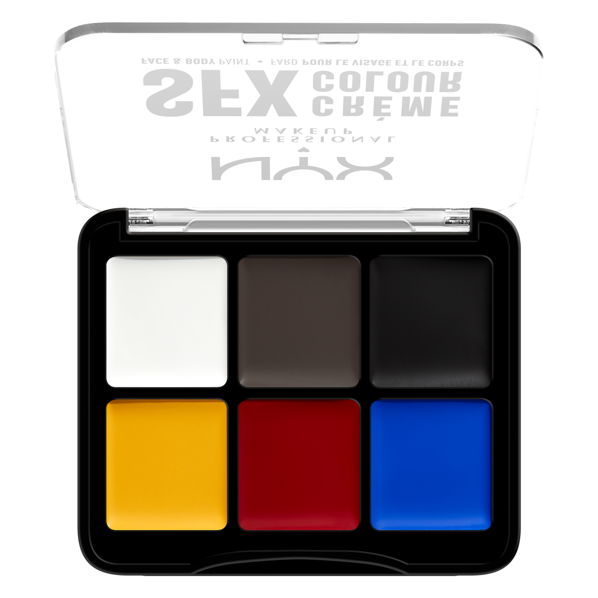 NYX Professional Makeup SFX sejas un ķermeņa krāsu palete