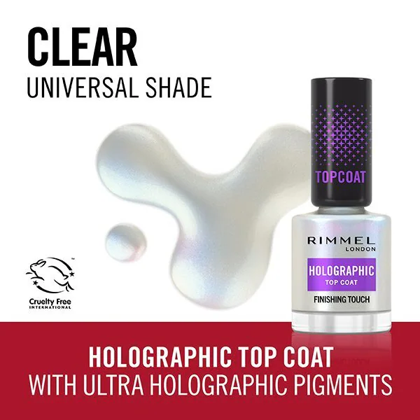 Nadlak Rimmel Nail Effects Holografický 12 ml