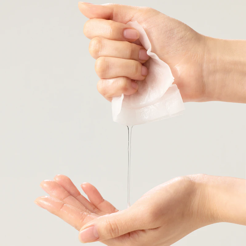 Máscara facial calmante Some By Mi Clinical Solution Cica para pele sensível.