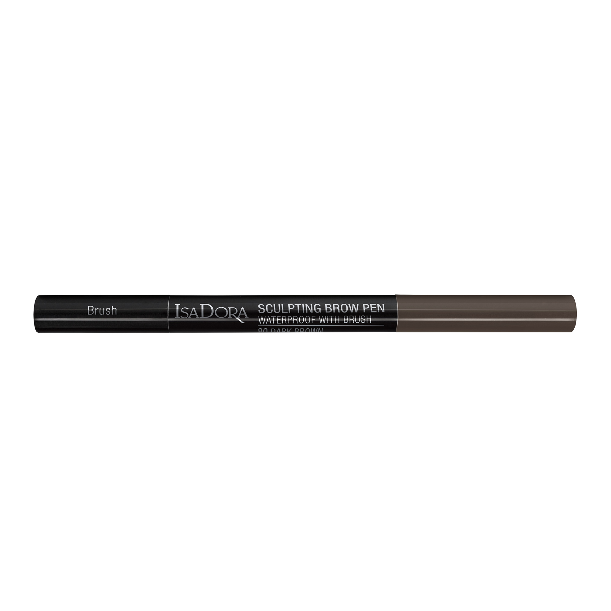 The Sculpting Brow Pen Volumize & Waterproof 02 Sötétbarna - Isadora