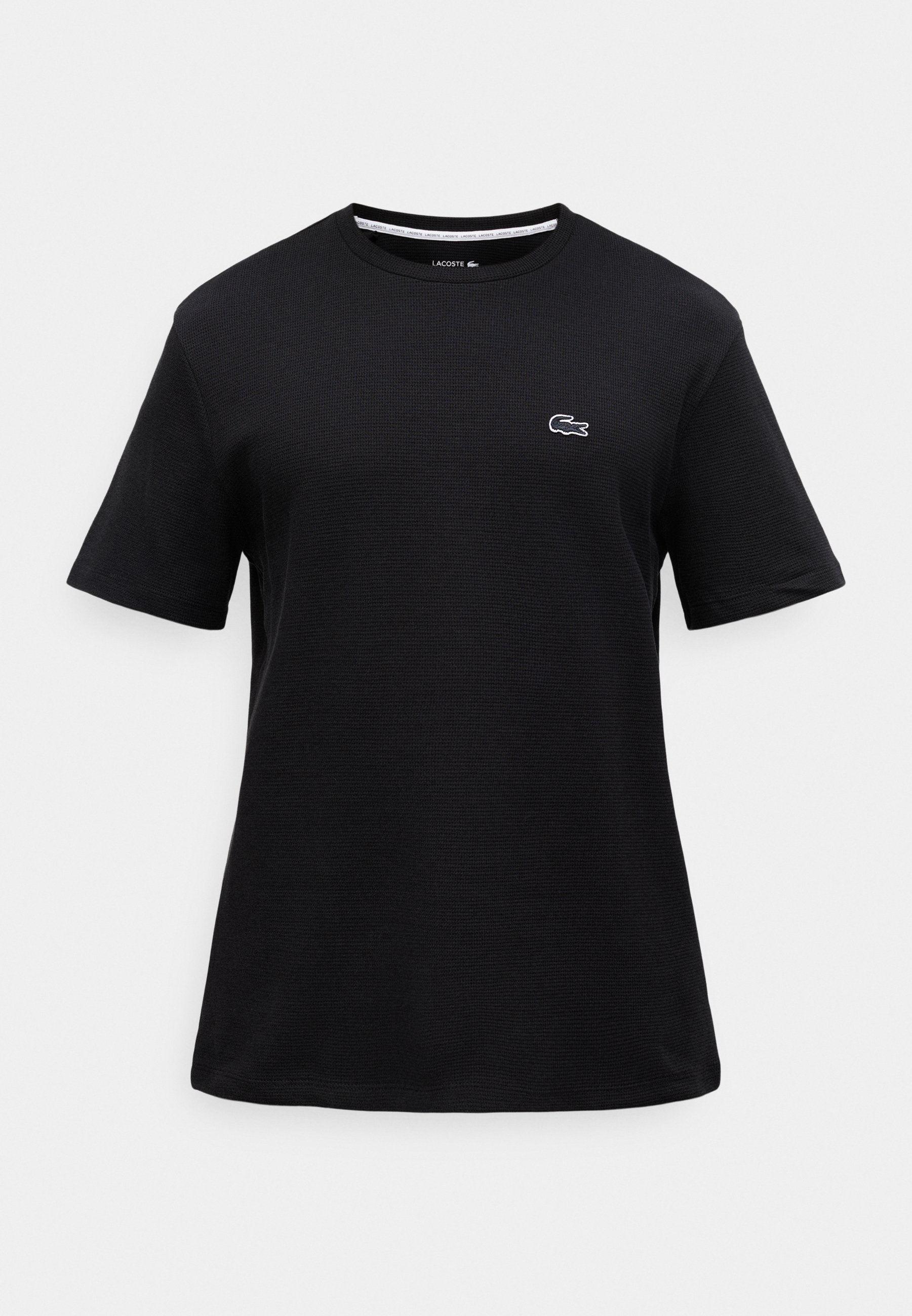 Lacoste T-shirt loungewear - Pyjamatop - zwart
