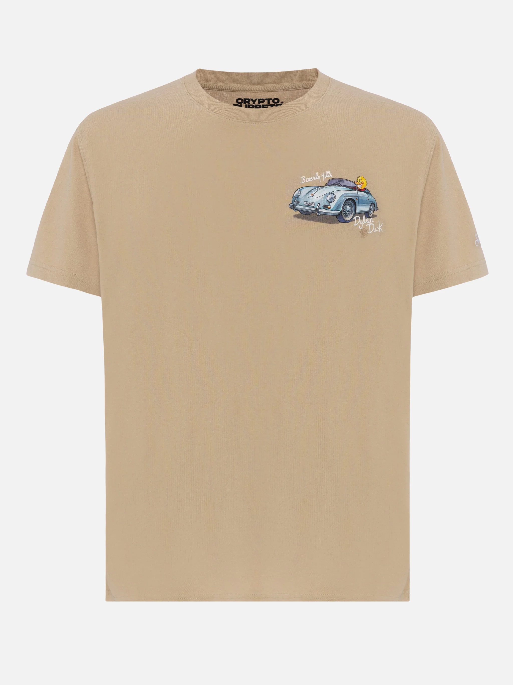 T-shirt Man in cotone con stampa Ducky Cryptopuppets | CRYPTOPUPPETS S