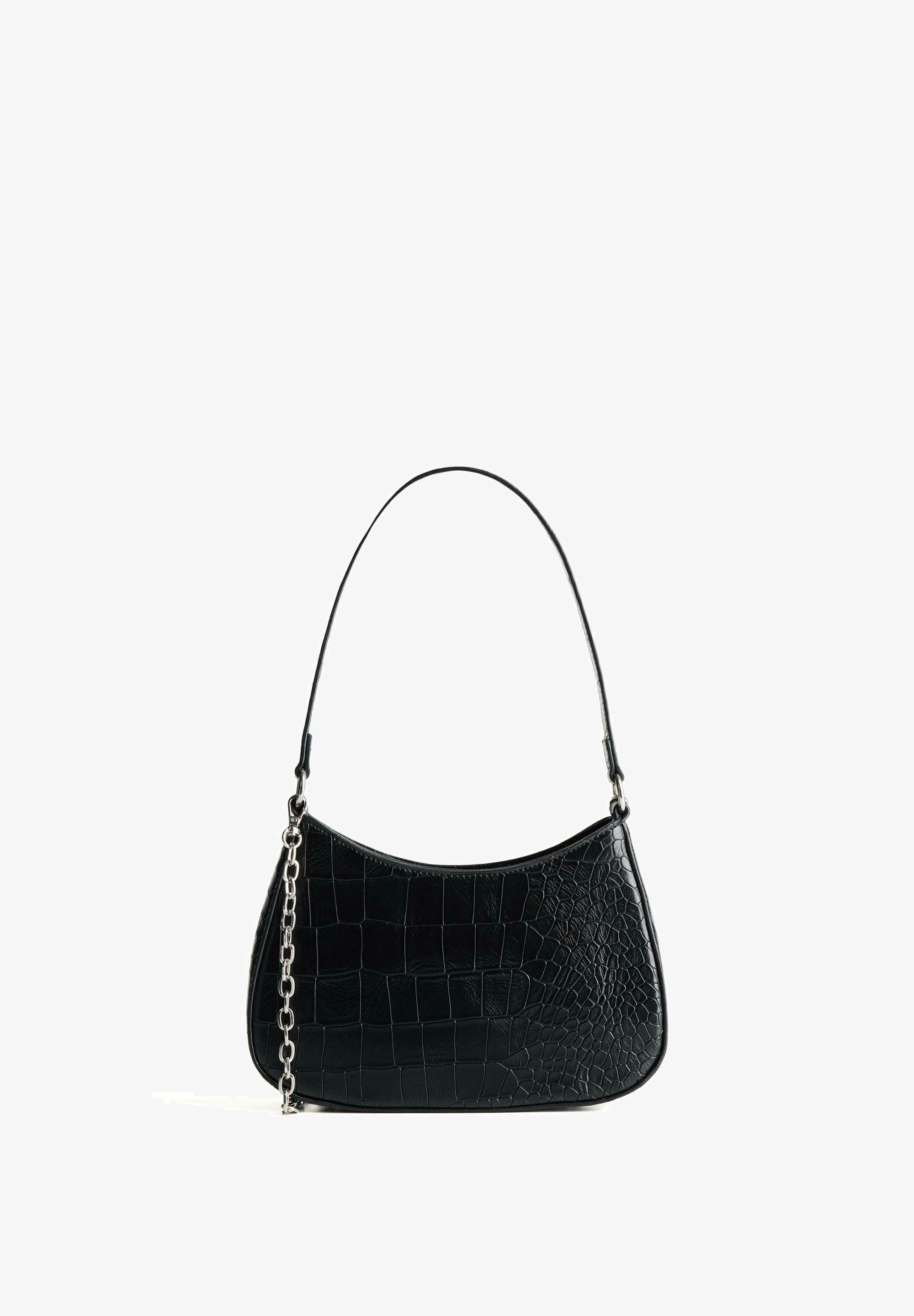 Bershka HALF-MOON - Handtas - zwart