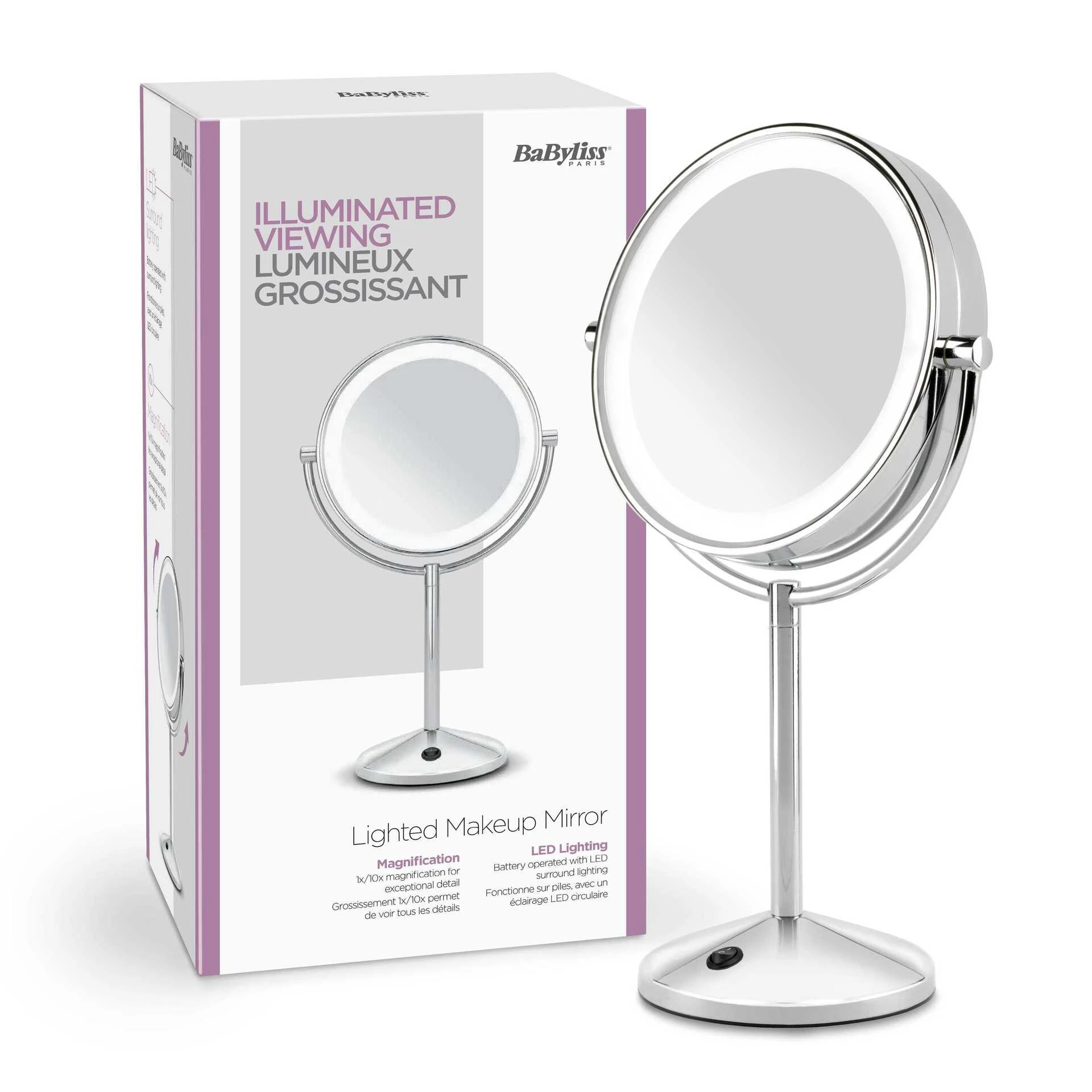 Oglindă de machiaj iluminată - Babyliss
