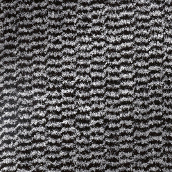 Dirt-trapping mat, 40x60 cm, grey, set of 2