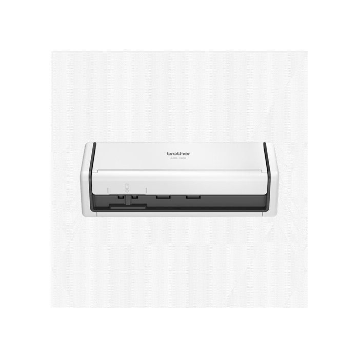 Brother ADS-1300 Compact and Portable Document Scanner, White and Black