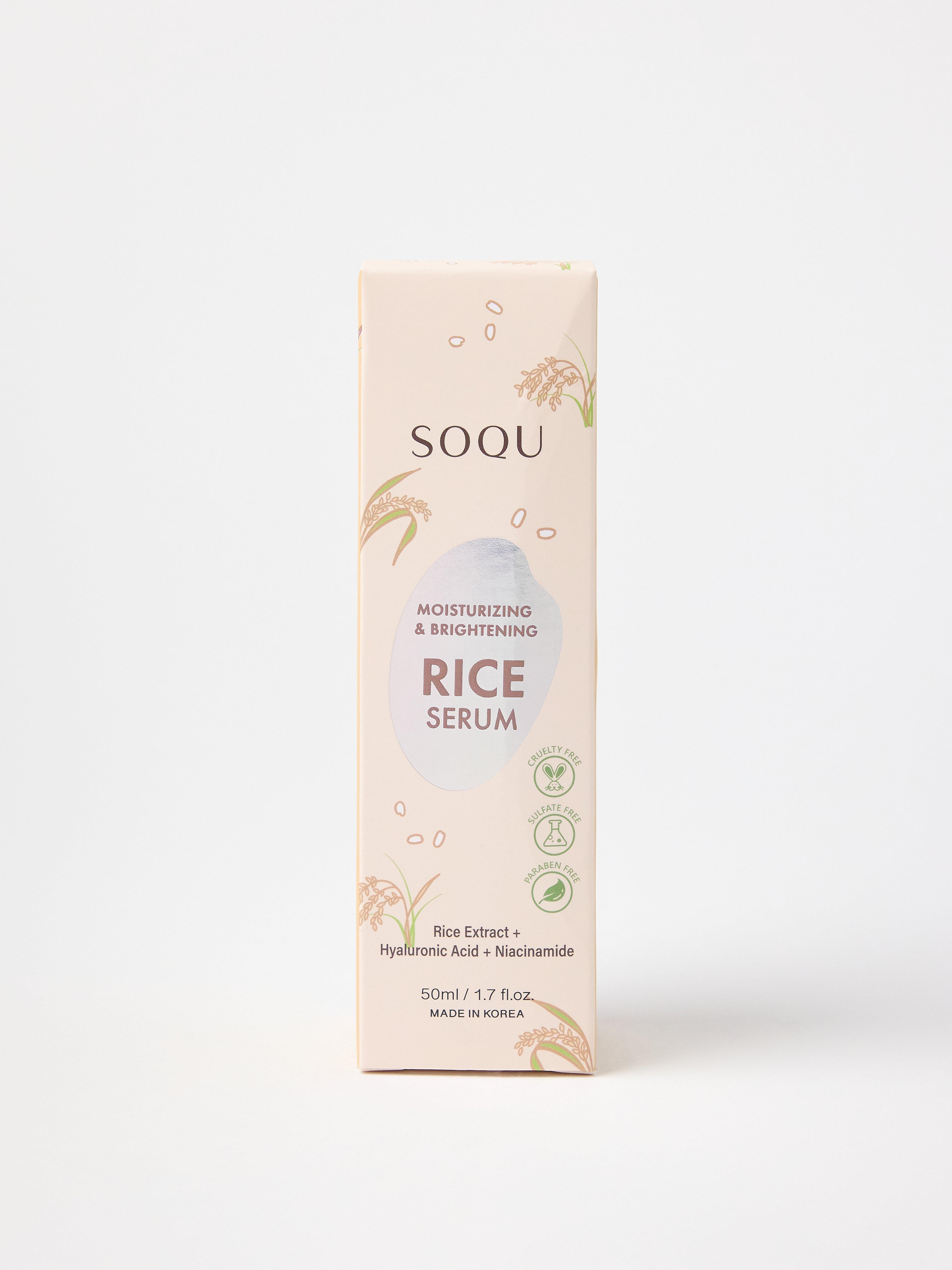 Sérum de arroz SOQU sem cor