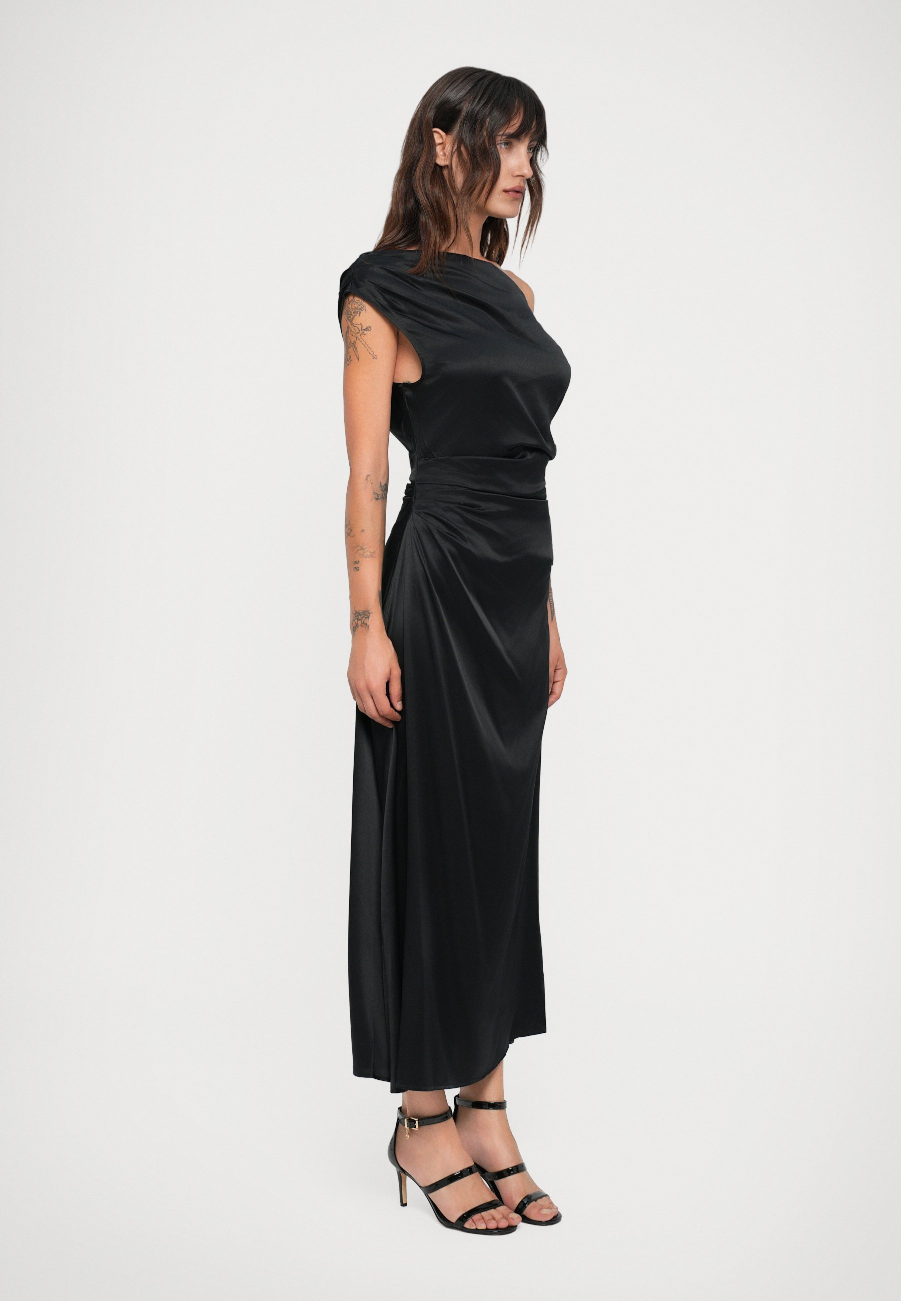 STAUD PHARE DRESS - Koktejlové šaty / šaty na párty - black