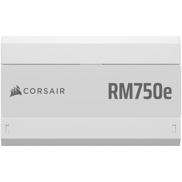 PC-voeding - CORSAIR - CP-9020292-EU - RM750e Wit - 750 W - ATX 3.1 - Cybenetics GOLD