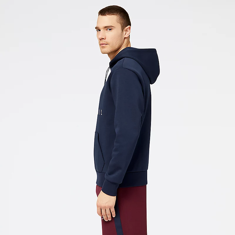 Moletom com capuz masculino NB Hoops Abstract Fleece - ECLIPSE