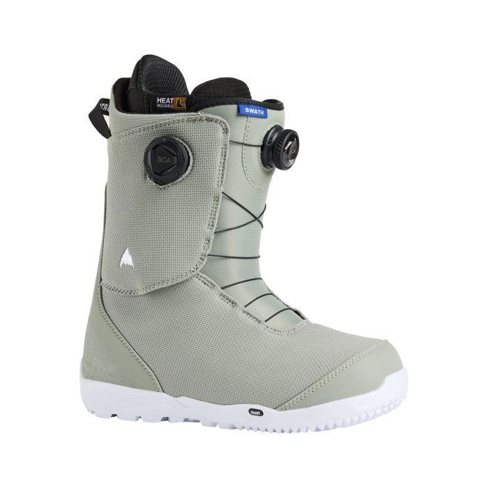 Botas de snowboard Burton Swath Boa® Regular para hombre, color verde talco.