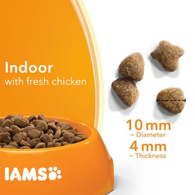 IAMS for Vitality Adult Indoor Fresh Chicken száraz macskaeledel