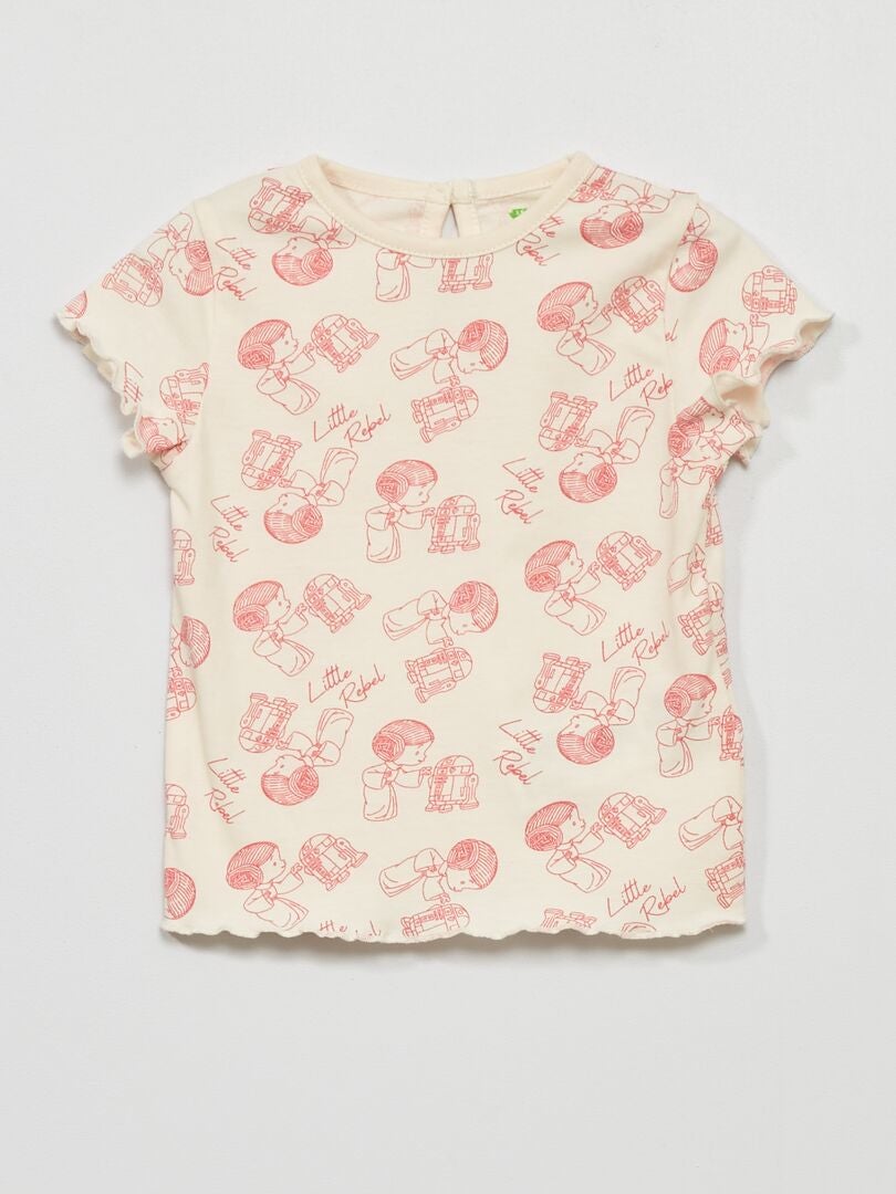 Camiseta 'Star Wars' - ROSA
