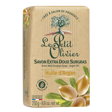 Jabón suave de aceite de argán Le Petit Olivier 250 g