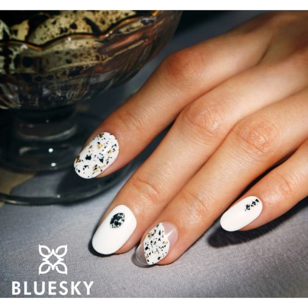 Bluesky No Wipe Matte Top Coat - Päällyslakka - Munankuori