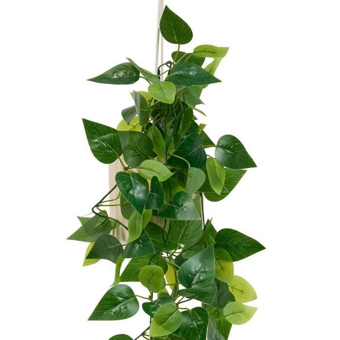 Plante artificielle suspendue Pool pot céramique beige - Atmosphera Créateur d'intérieur