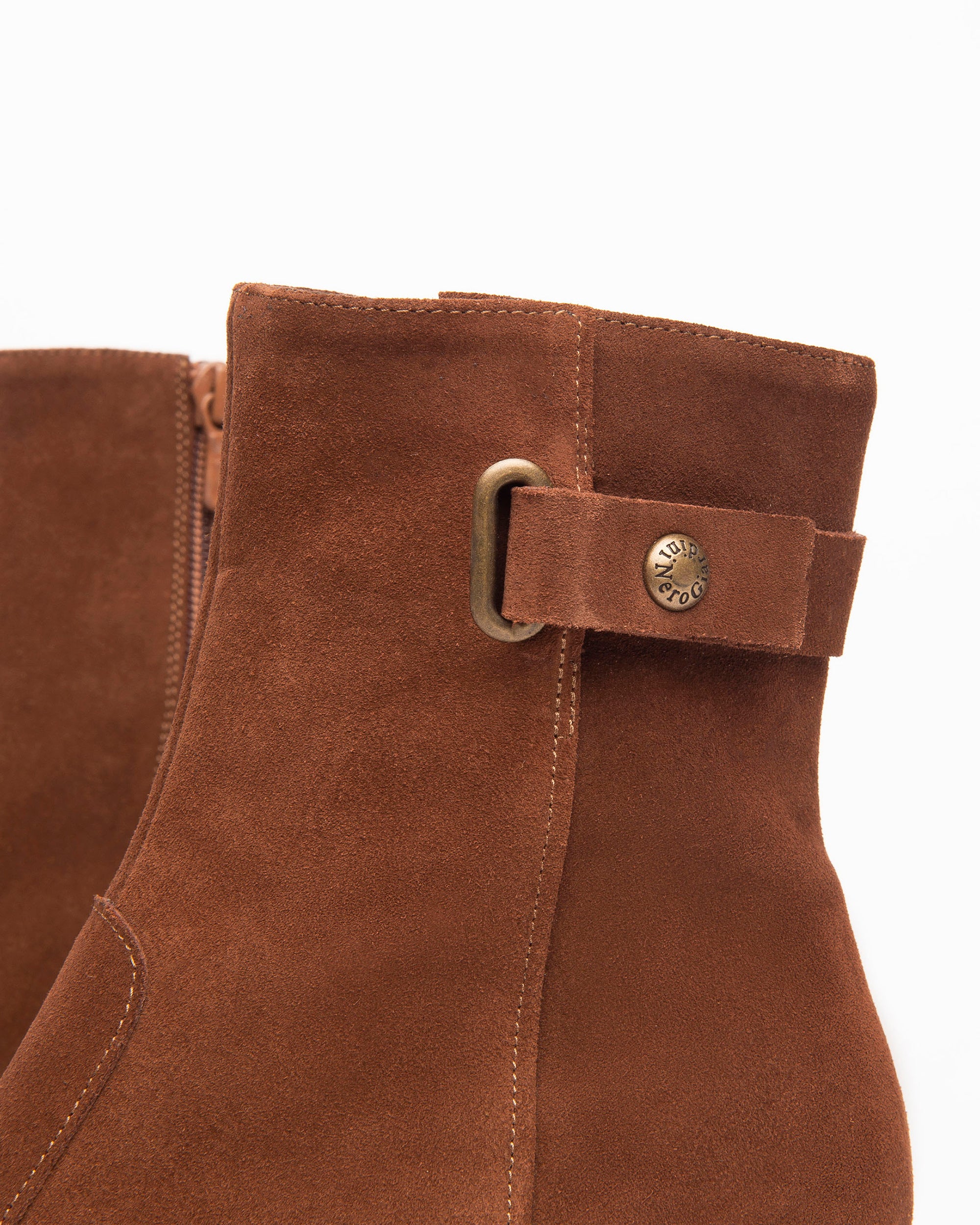  Damen-Wildlederstiefeletten