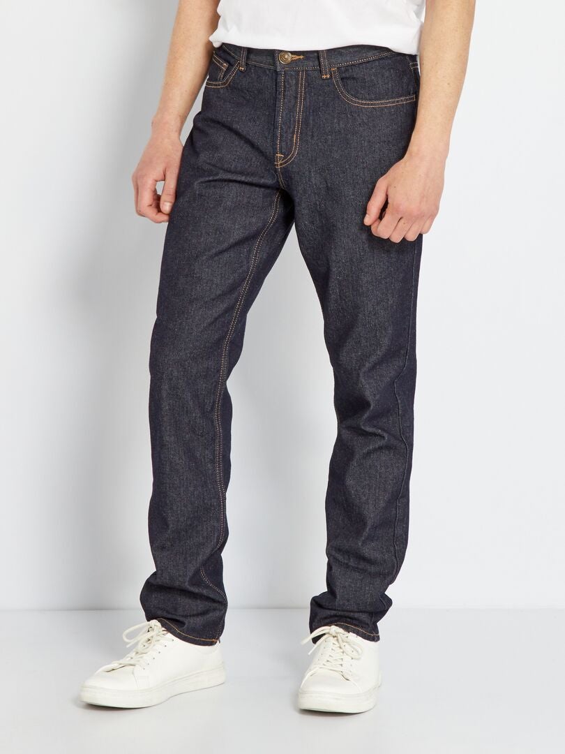 Calça jeans raw de corte regular - brut